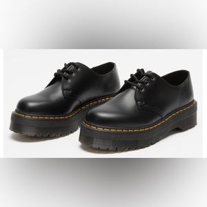 Dr. Martens 1461 Quad Smooth leather platform shoes
